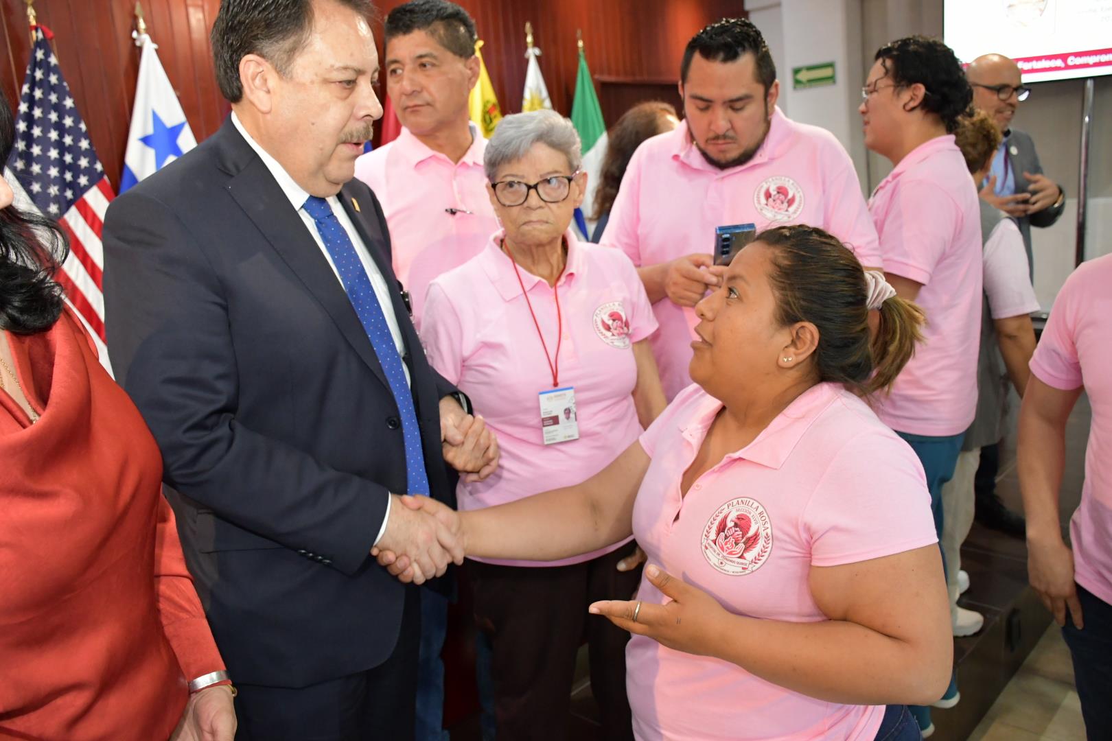 Visita de compañeros de la Sección XLVII, HG” Dr. Fernando Quiroz Gutiérrez”